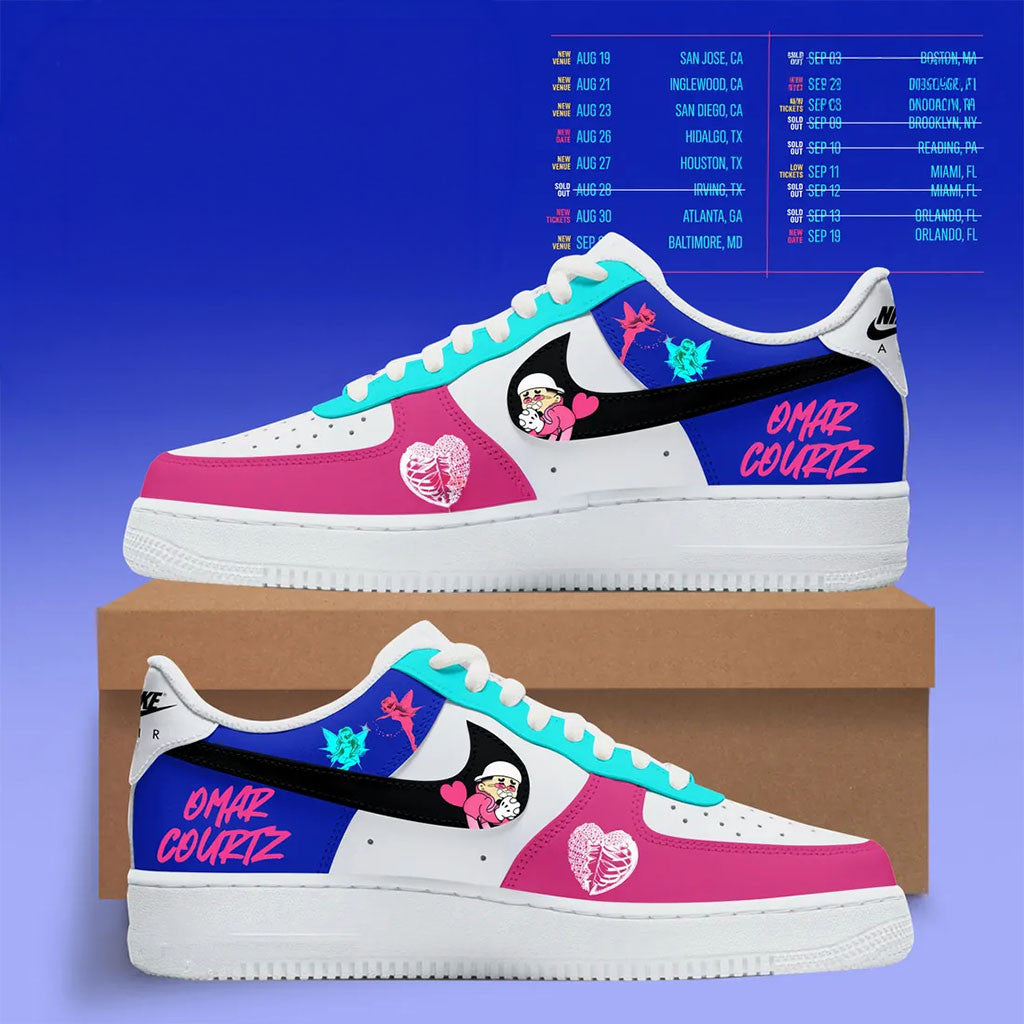 Omar Courtz Por Si Manana No Estoy Shoes Sneakers 2026 Omar Courtz Merch Fan Gift Ideas - Merchluma