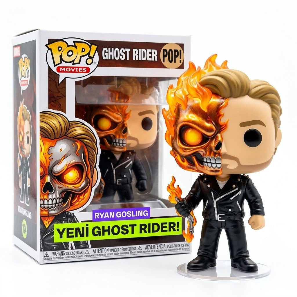 Ryan Gosling New Ghost Rider Funko Pop 2026 Ryan Gosling Merch Cool Gifts For Marvel Fans - Merchluma