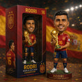 Spain National Football Team Rodri World Cup 2026 Champion Funko Pop Spain FIFA Winner Merch - Merchluma