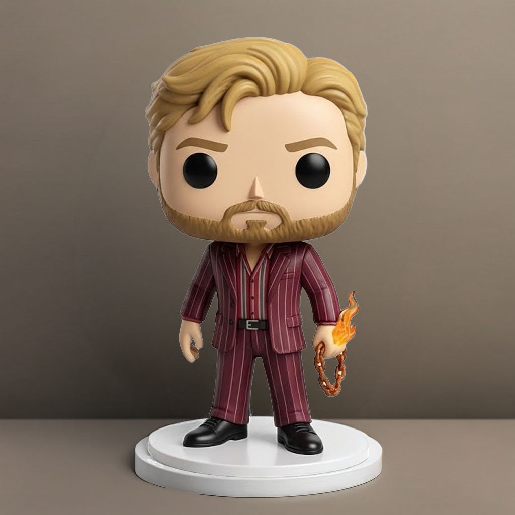 Ryan Gosling Ghost Rider Marvel Studio Funko Pop Ryan Gosling Merch Gift For Fans - Merchluma