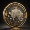 Jimothy The King Raccoon 2026 Seattle Short King Commemorative Coin Animal Lover Gift Ideas - Merchluma