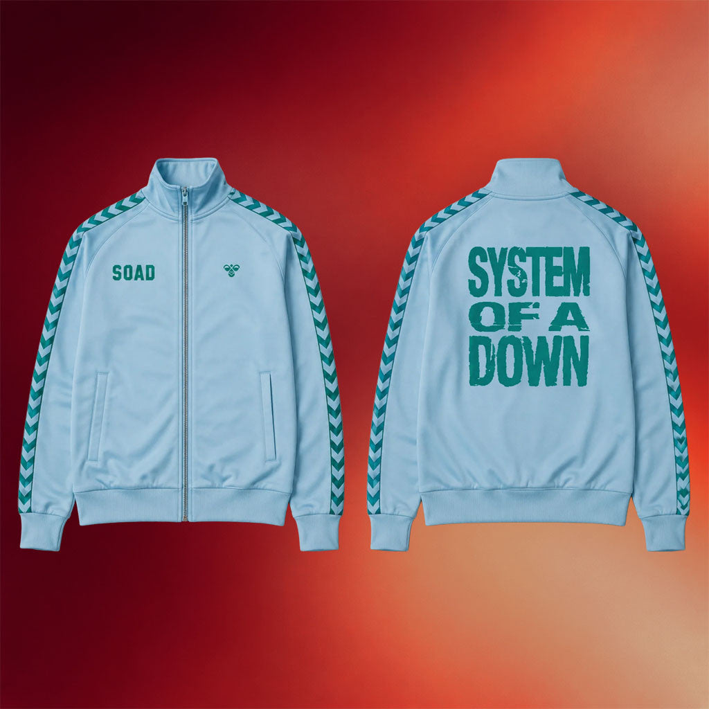 System Of A Down Merch 2026 SOAD X Hummel Track Jacket Music Gift Ideas For Guys - Merchluma