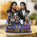 Michael Jackson King Of Pop Acrylic Plaque 2026 Michael Jackson Merch Gift Ideas For Mom - Merchluma
