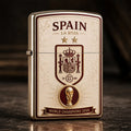 Spain National Football Team World Champions 2026 Zippo Lighter Case Spain FIFA WC Winner Merch - Merchluma