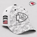 Kansas City Chiefs 2026 Salute To Service Digital Camo Hat KC Chiefs Merch Gift For Veteran - Merchluma