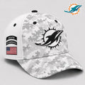 Miami Dolphins 2026 Salute To Service Digital Camo Hat Miami Dolphins Merch Gift For Dad - Merchluma