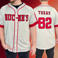 Buc Ee's Merch 2026 Buc-Ee's Baseball Jersey #82 Texas Jersey Gift For Husband - Merchluma