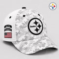 Pittsburgh Steelers 2026 Salute To Service Digital Camo Hat Steelers Merch Football Fan Gear - Merchluma