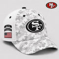 San Francisco 49ers 2026 Salute To Service Digital Camo Hat SF 49ers Merch Gift For Fans - Merchluma