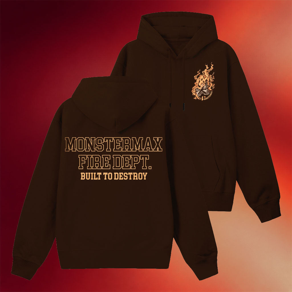 WhistlinDiesel Merch 2026 Monstermax Fire Department Hoodie Best Gifts For Husband - Merchluma