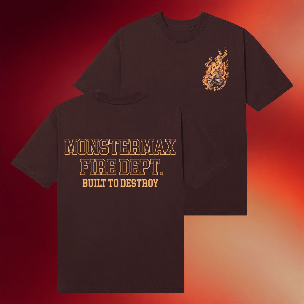 WhistlinDiesel Merch 2026 Monstermax Fire Department T-Shirt Present For Brothers - Merchluma