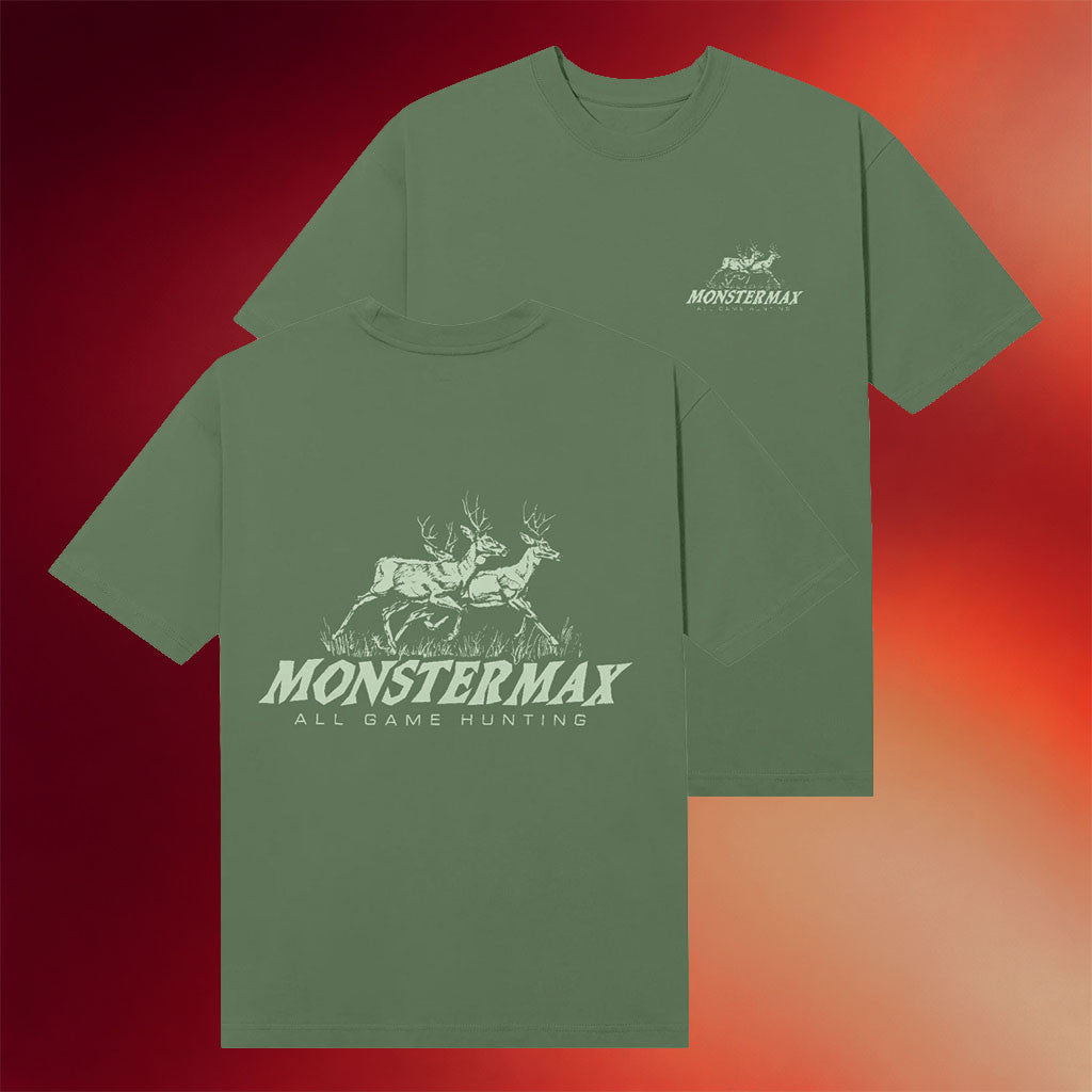 WhistlinDiesel Merch 2026 Monstermax All Game Hunting T-Shirt Present For Hunting Lover - Merchluma
