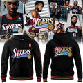 Philadelphia 76ers Back In Black 2026 Hoodie Sixers Hoodie 76ers Merch Gift For Basketball Fans - Merchluma