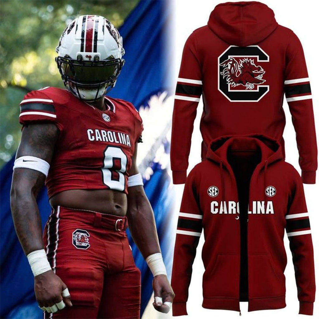 South Carolina Gamecocks New 2026 Uniform Special Zip Hoodie SC Gamecocks Merch Best Gifts - Merchluma