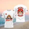 Cleveland Browns One Piece Luffy Anime Football Shirt Cleveland Browns Merch Game Day Gifts - Merchluma