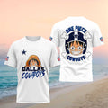 Dallas Cowboys One Piece Luffy Anime Football Shirt Dallas Cowboys Merch Gift For Fans - Merchluma