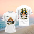 Green Bay Packers One Piece Luffy Anime Shirt Packers Merch Present For Football Fans - Merchluma