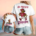 Atlanta Falcons Scooby Doo Football Cartoon Character Shirt Atlanta Falcons Merch Gift For Fans - Merchluma