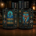 Nirvana Rock Band Stained Glass Mug Grunge Legend Coffee Cup Nirvana Merch Gift For Fans - Merchluma