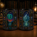 Phish Rock Band Stained Glass Accent Mug Phish Merch Presents For Music Lovers - Merchluma