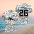 Denver Broncos Salute To Service Camo Shirt 2026 Denver Broncos Merch Football Fan Apparel - Merchluma
