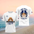 Indianapolis Colts One Piece Luffy Anime Football Shirt Indianapolis Colts Merch Fan Gifts - Merchluma