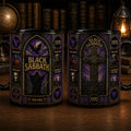 Black Sabbath Heavy Metal Stained Glass Accent Mug The End Coffee Cup Black Sabbath Merch - Merchluma