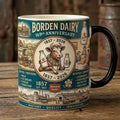Borden Dairy 169th Anniversary 1857 2026 Commemorative Mug Gift Ideas For Mom - Merchluma