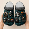 Philadelphia Eagles Halloween Crocs 2026 Philadelphia Eagles Merch Trick Or Treat Clogs - Merchluma
