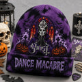 Ghost Halloween Beanie 2026 Dance Macabre Beanie GHOST Band Merch Halloween Present Ideas - Merchluma