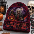 Iron Maiden Halloween Beanie 2026 The Number Of The Beast Beanie Iron Maiden Merch Fan Gifts - Merchluma