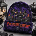 KISS Band Halloween Beanie 2026 Creatures Of The Night Beanie KISS Merch Gift Ideas Halloween - Merchluma