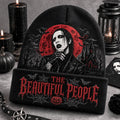 Marilyn Manson Halloween Beanie 2026 The Beautiful People Beanie Marilyn Manson Merch Fan Gifts - Merchluma
