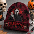 Michael Myers Halloween Beanie 2026 Evil Never Dies Beanie Michael Myers Merch Halloween Gifts - Merchluma