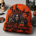 Ozzy Osbourne Halloween Beanie 2026 No Rest For Halloween Beanie Ozzy Osbourne Merchandise - Merchluma