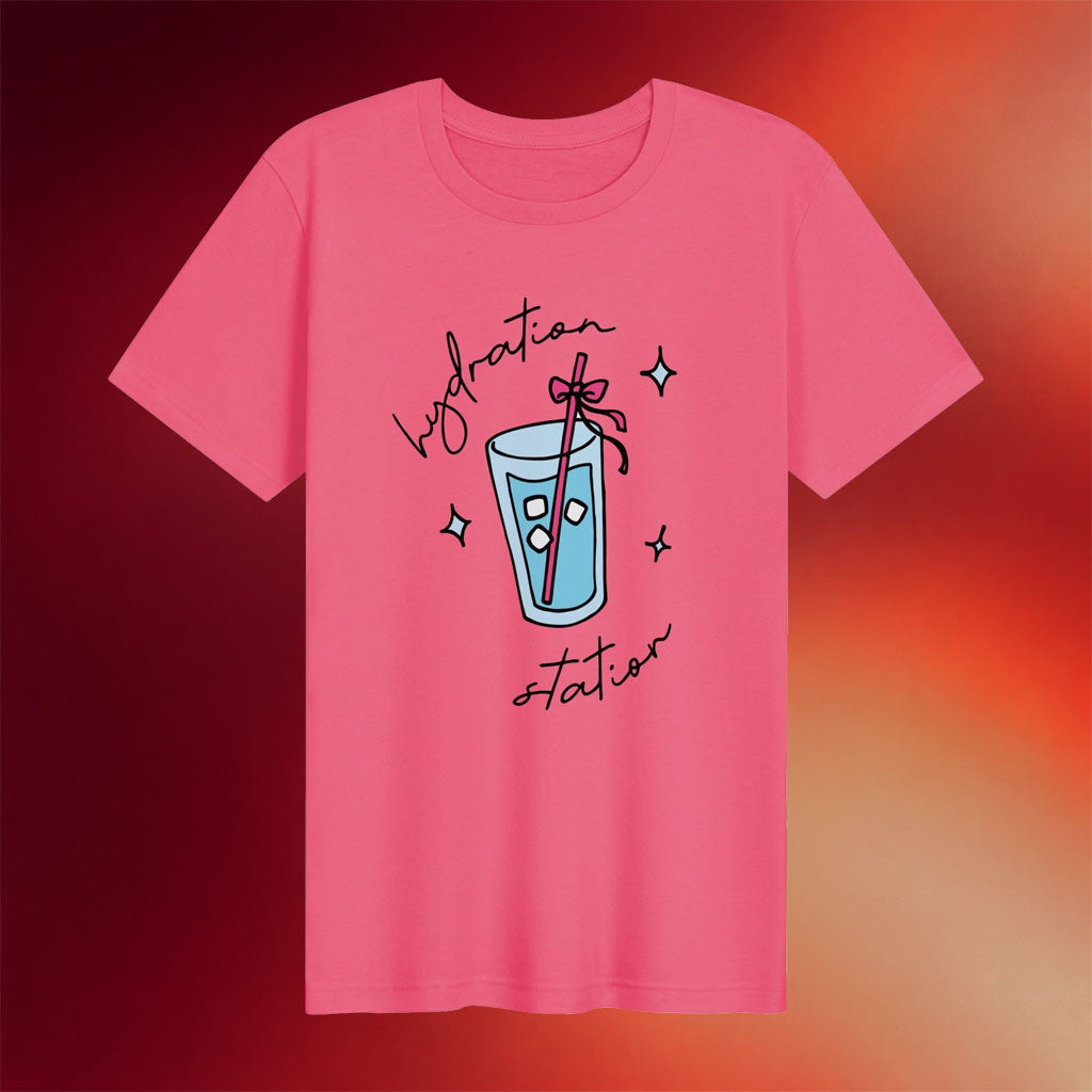 Joce Bedard Merch 2026 Hydration Station T-Shirt Birthday Ideas For Sisters - Merchluma