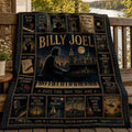 Billy Joel Just The Way You Are Quilt Blanket Billy Joel Merch 2026 Gift For Music Lovers - Merchluma