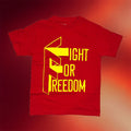Sideshow Merch 2026 Triple F T-Shirt Red Fight For Freedom Shirt Gift For Brother - Merchluma