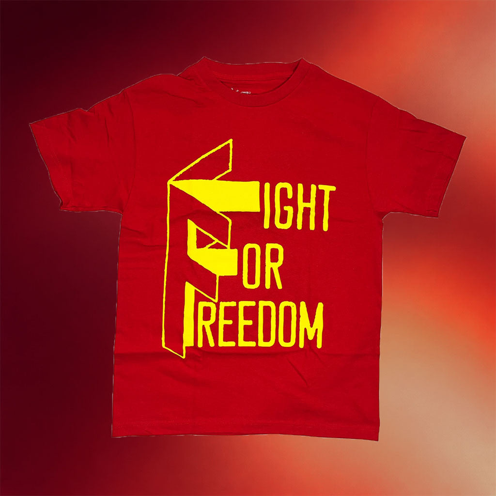 Sideshow Merch 2026 Triple F T-Shirt Red Fight For Freedom Shirt Gift For Brother - Merchluma