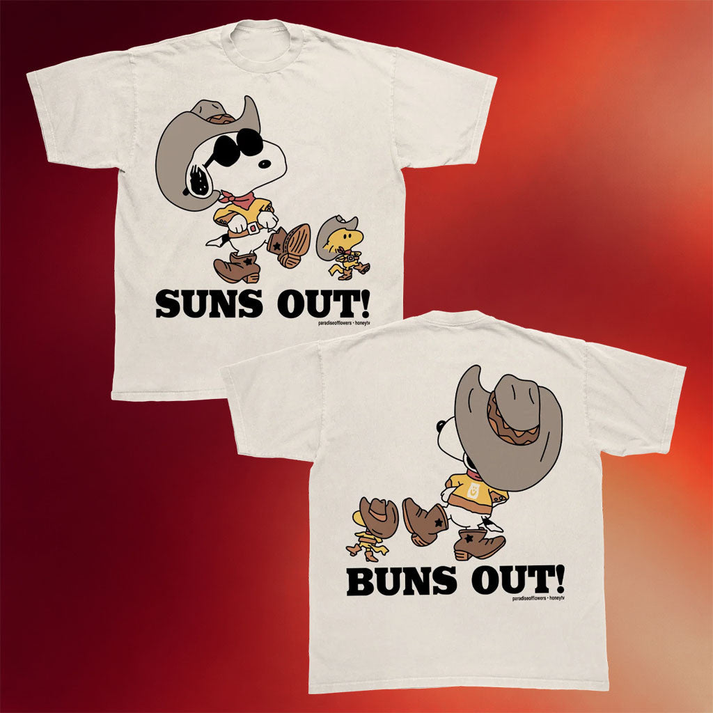 Paradise Of Flowers Merch 2026 HTV X POF T-Shirt Snoopy Shirt Present For Friends - Merchluma