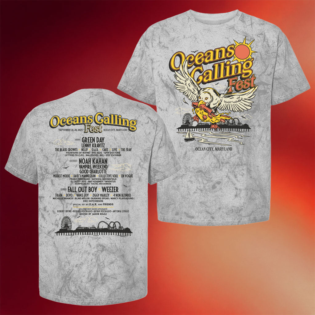 Oceans Calling Festival Merch 2026 Seagull Lineup T-Shirt Music Concert Outfits For Fans - Merchluma