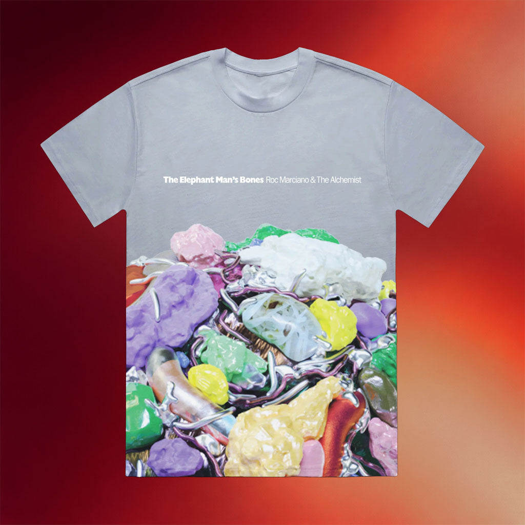 Roc Marciano Merch 2026 The Elephant Man's Bones T-Shirt Gift For Rapper Fans - Merchluma