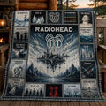 Radiohead Rock Band Quilt Blanket Rock Music Fan Bedroom Decor Radiohead Merch Best Gifts - Merchluma
