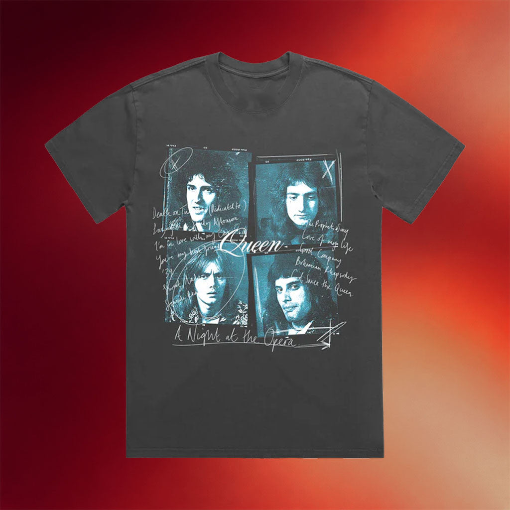 Queen Merch 2026 A Night At The Opera Film T-Shirt Presents For Rock Lovers - Merchluma