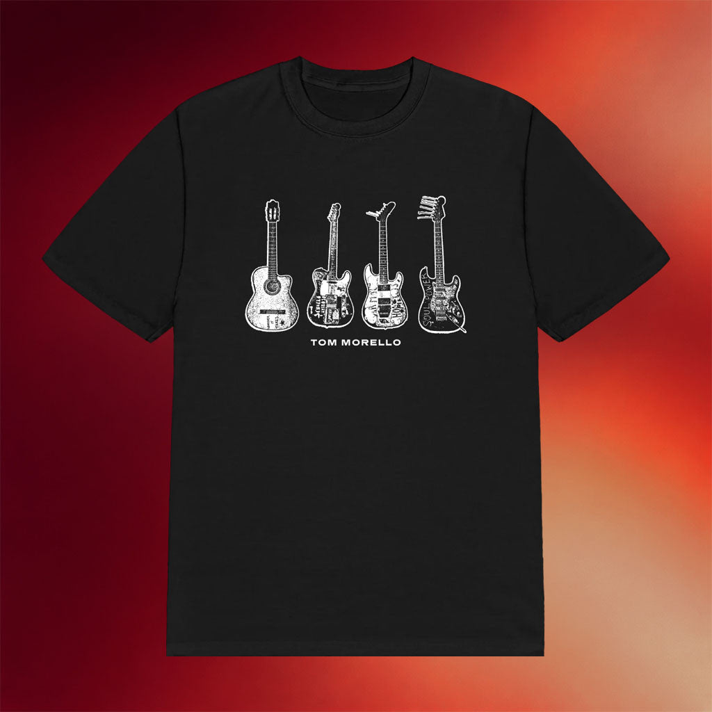 Tom Morello Merch 2026 Guitar Arsenal T-Shirt Black Music Lover Gifts For Him - Merchluma
