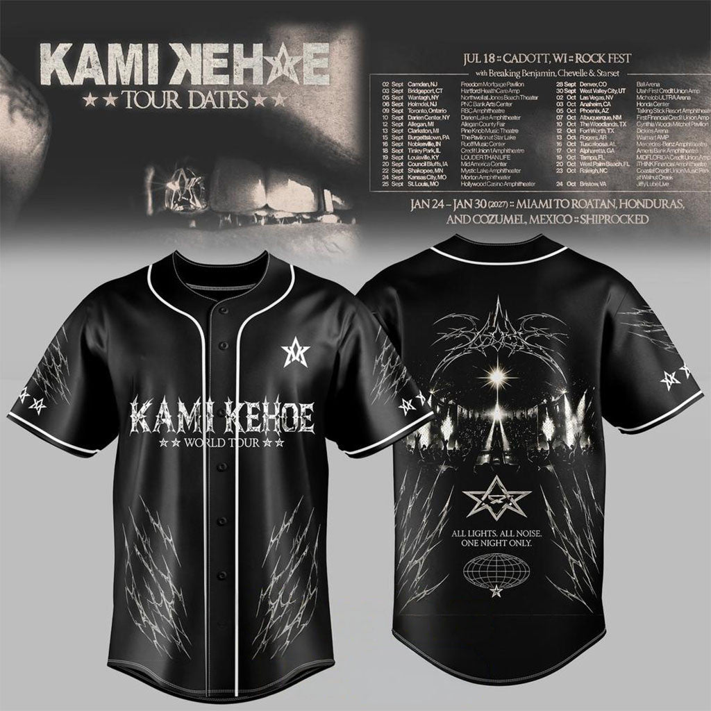 Kami Kehoe The World Tour Baseball Jersey 2026 Kami Kehoe Merch Best Gift For Fans - Merchluma