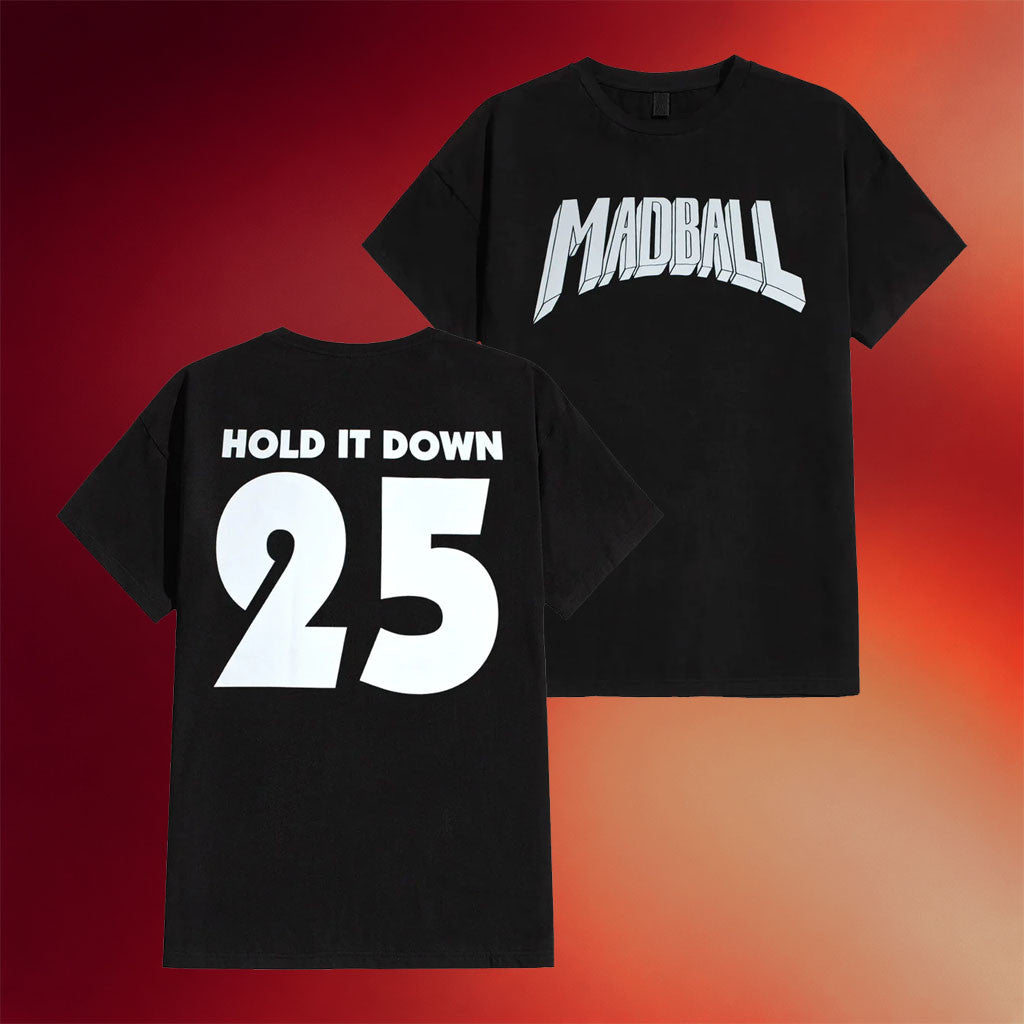 Madball Merch 2026 Hold It Down 25 T-Shirt Black Gift For Hardcore Band Fans - Merchluma