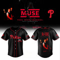 Philadelphia Phillies X Muse Merch The WOW Signal Tour 2026 Jersey Present For Music Lovers - Merchluma