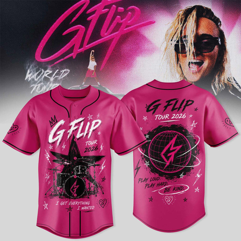 G Flip World Tour 2026 I Got Everything I Wanted Baseball Jersey G Flip Merch Gifts For Fans - Merchluma