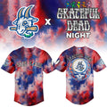 Hartford Yard Goats X Grateful Dead Night 2026 Special Baseball Jersey Fan Merch Best Gifts - Merchluma